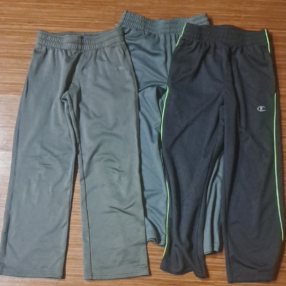 Champion Kids Athletic Pants - Black and Gray - Picture 1 of 4